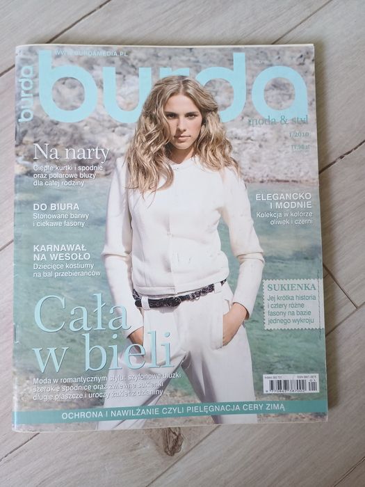 Burda wykroje damskie 1/2010 dziecięce stroje karnawałowe