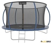 Батут 312 см — LEOBRO Premium Pro 10FT BLUE (з драбинкою)