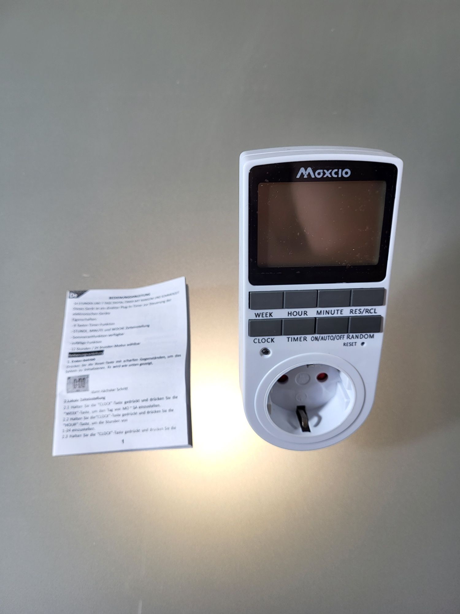 Maxcio Cyfrowy Programator Czasowy