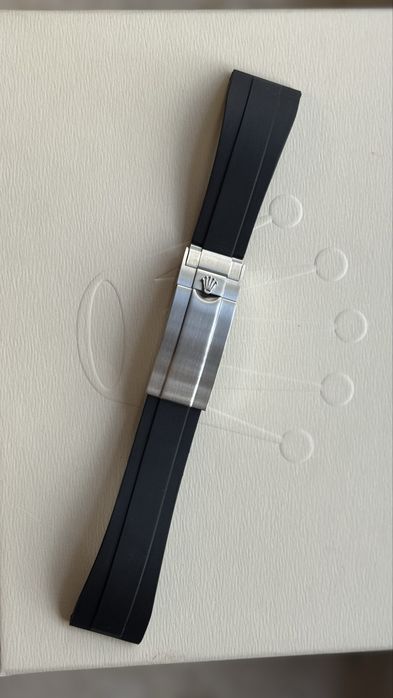 Pasek gumowy Rolex Oysterflex Glidelock 20mm Submariner, Daytona, GMT