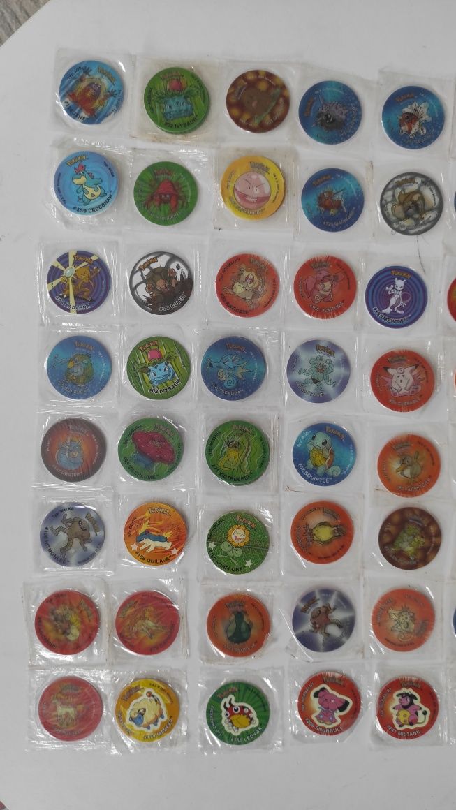 Pokemon tazo w folii folia