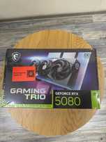 Відеокарта MSI Gaming RTX 5080 16G Gaming Trio OC	G5080-16GTC