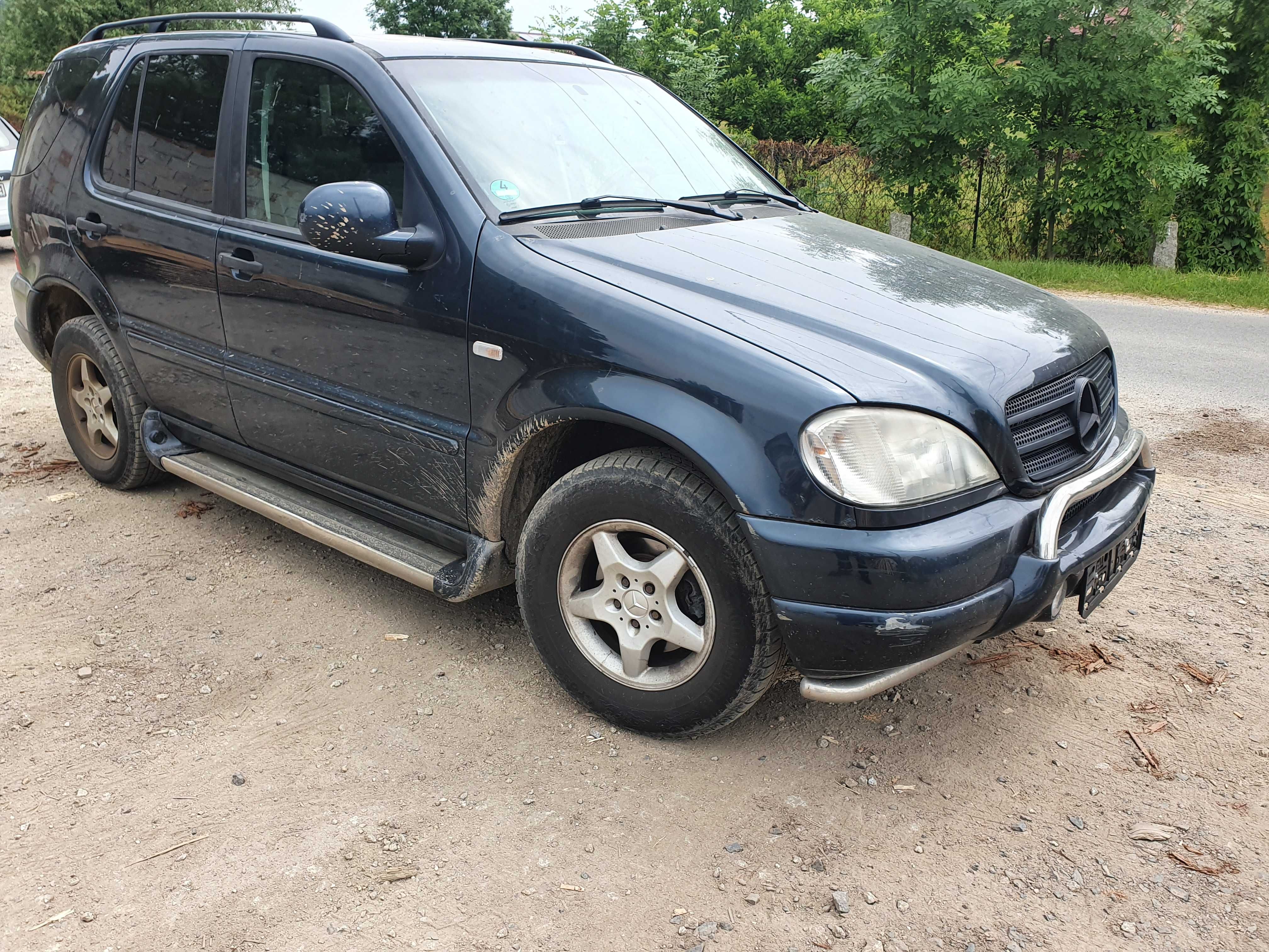 Mercedes ml zderzak przedni brabus