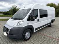Fiat Ducato  L4H2 7osób Brygadowy SalonPL1wł