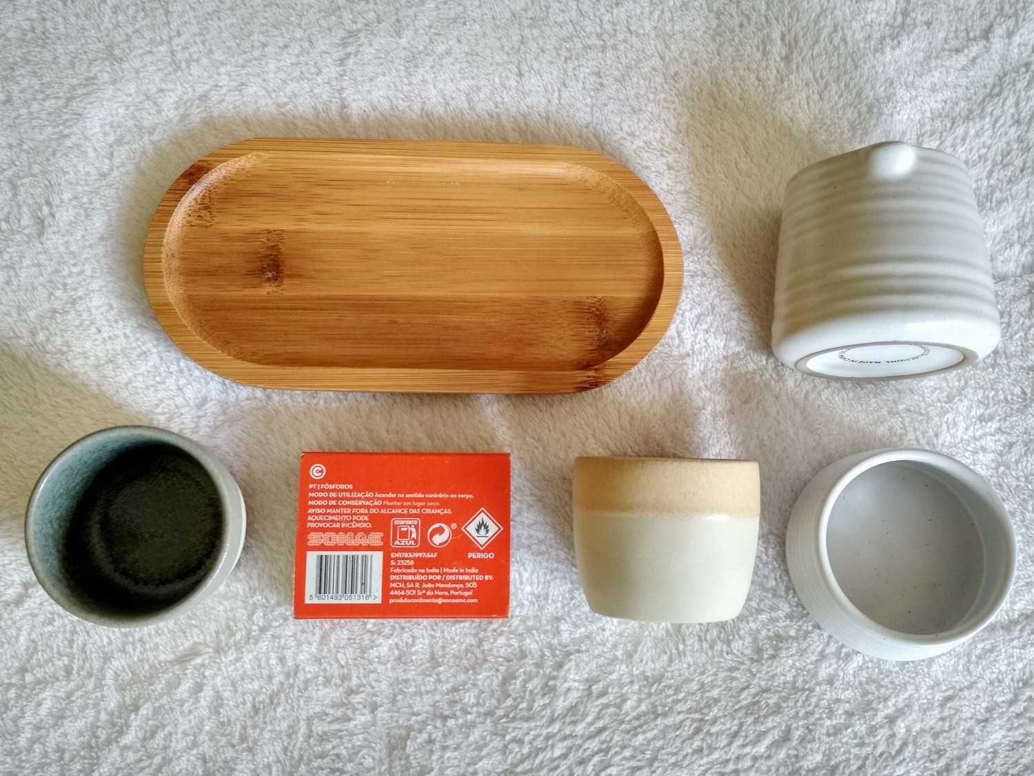 Conjunto cerâmico Nespresso (porte incluído)