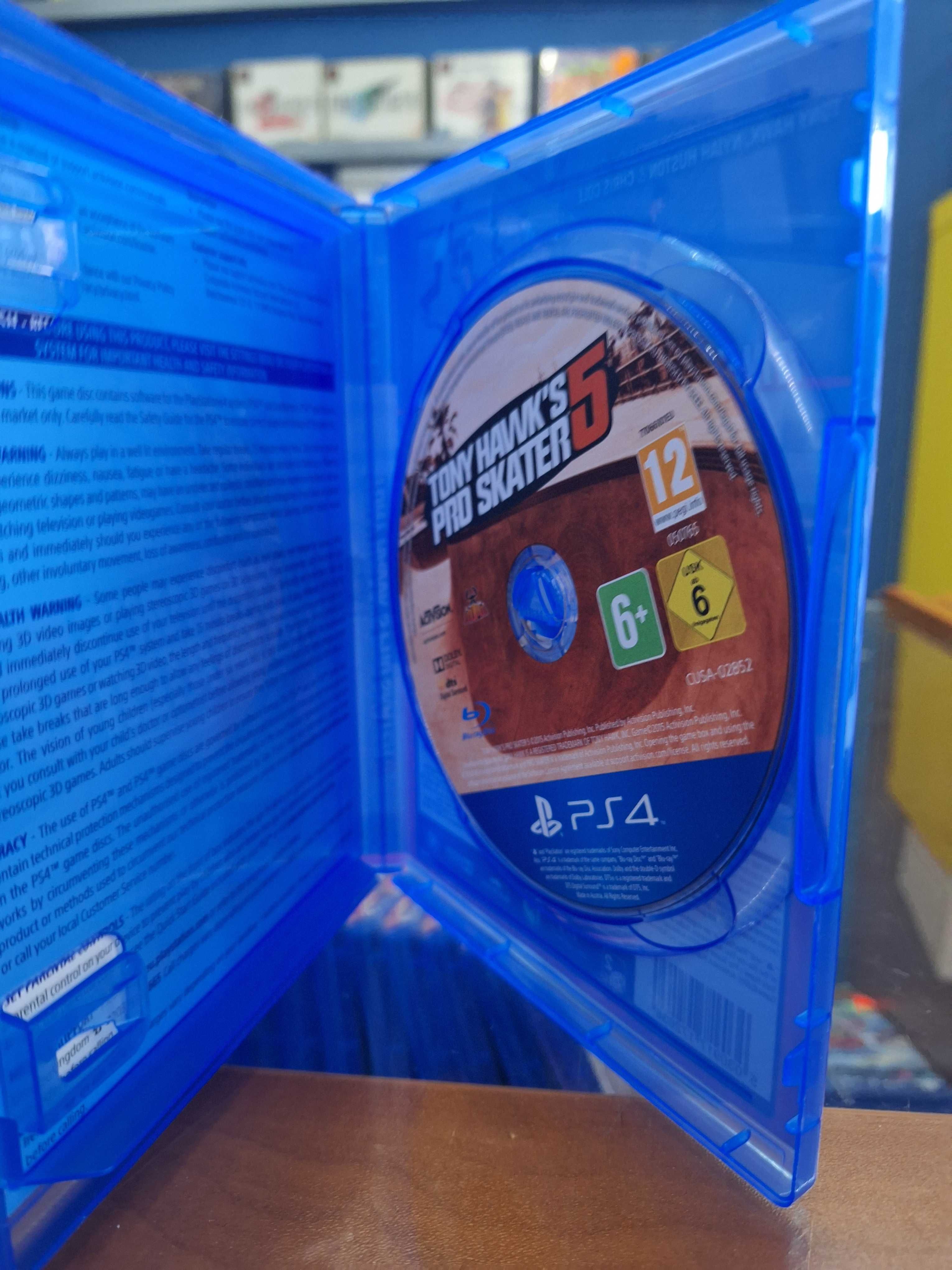 Tony Hawk's Pro Skater 5 PS4, BDB, Sklep Centrum Grania
