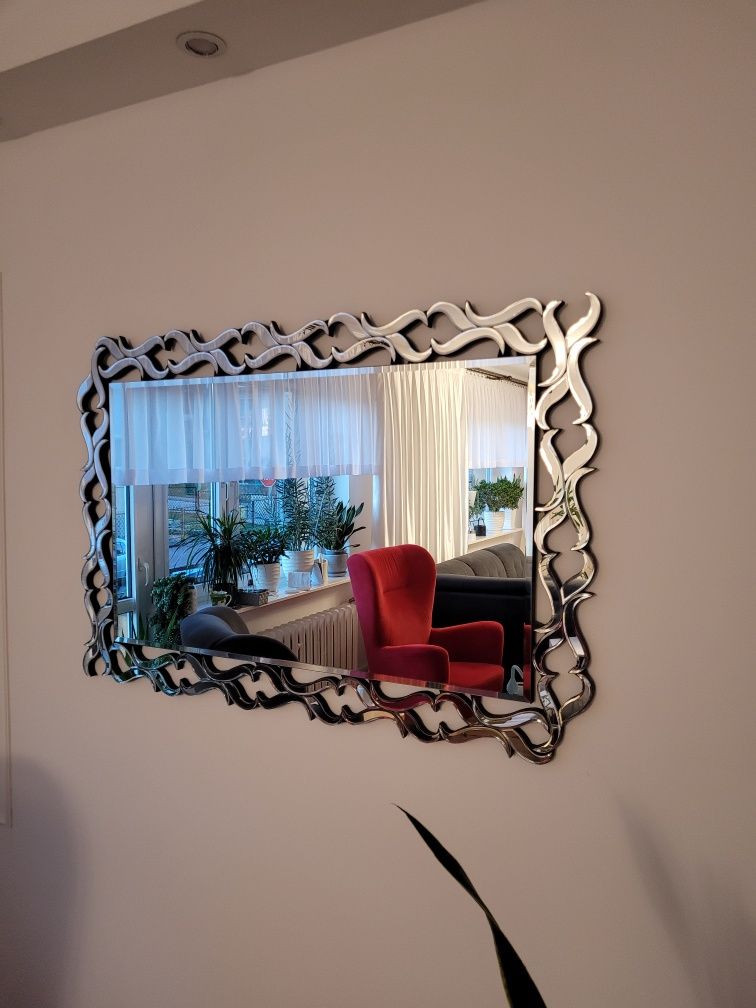 Lustro ozdobne 120 x 80 cm