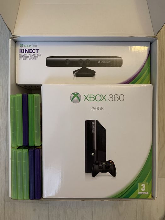 Xbox 360 250Gb ( повний комплект)