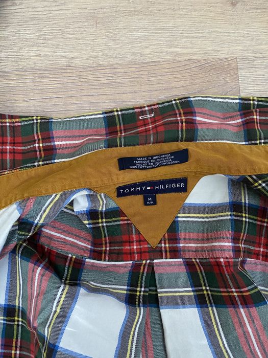 Сорочка tommy hilfiger картата у клітинку оверсайз m