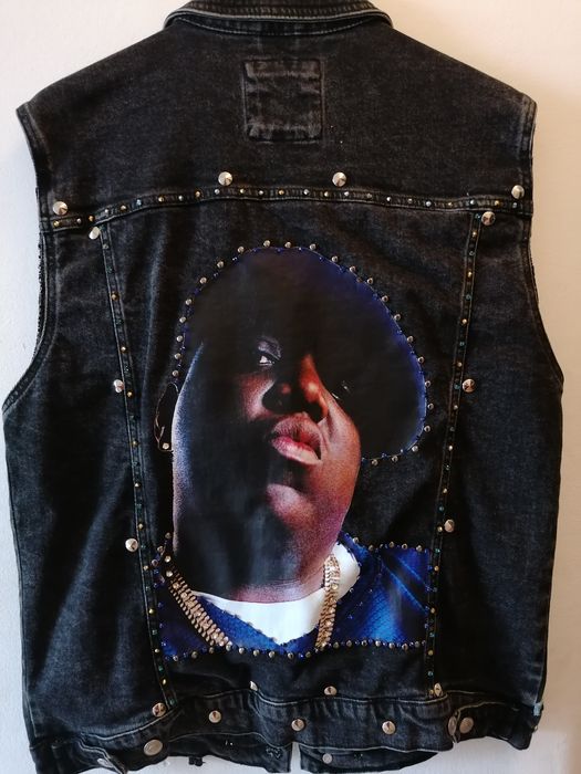 Denim Vest B. I. G Notorious