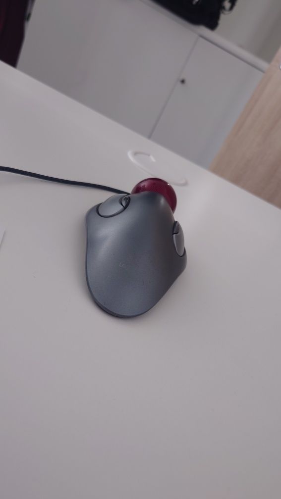 Trackball Logitech Marble TrackMan mysz komputerowa z kulką USB