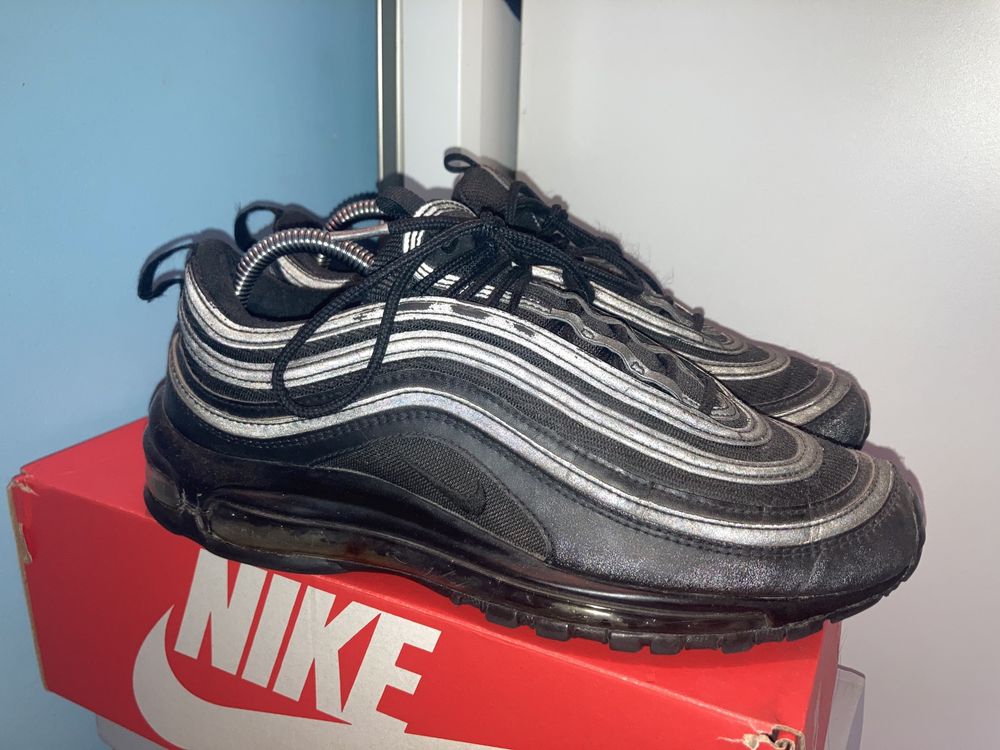 Buty nike air max 97 triple black bittersy