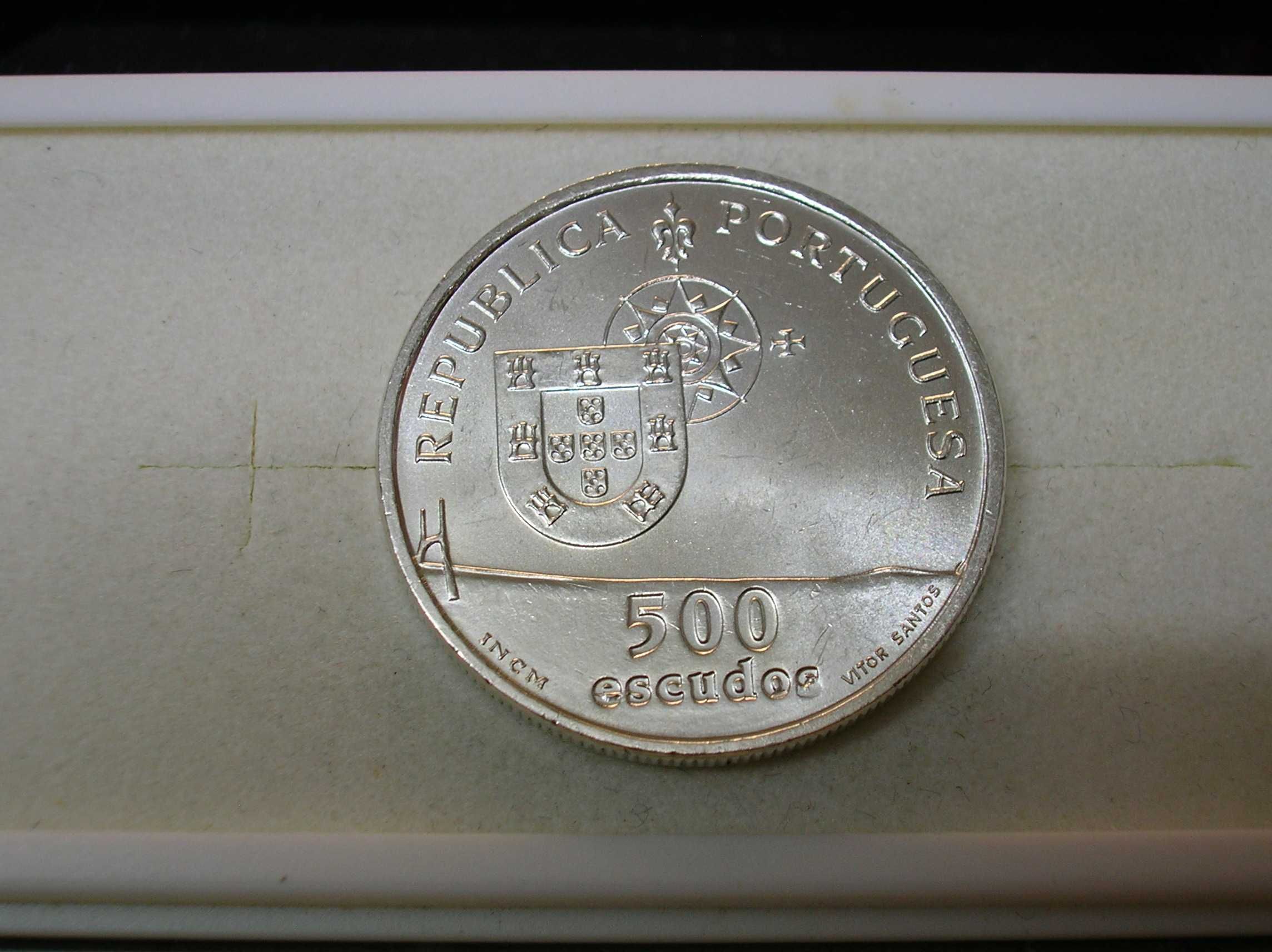 Moeda 500$00 - Ponte Vasco Gama / 1998 / Prata