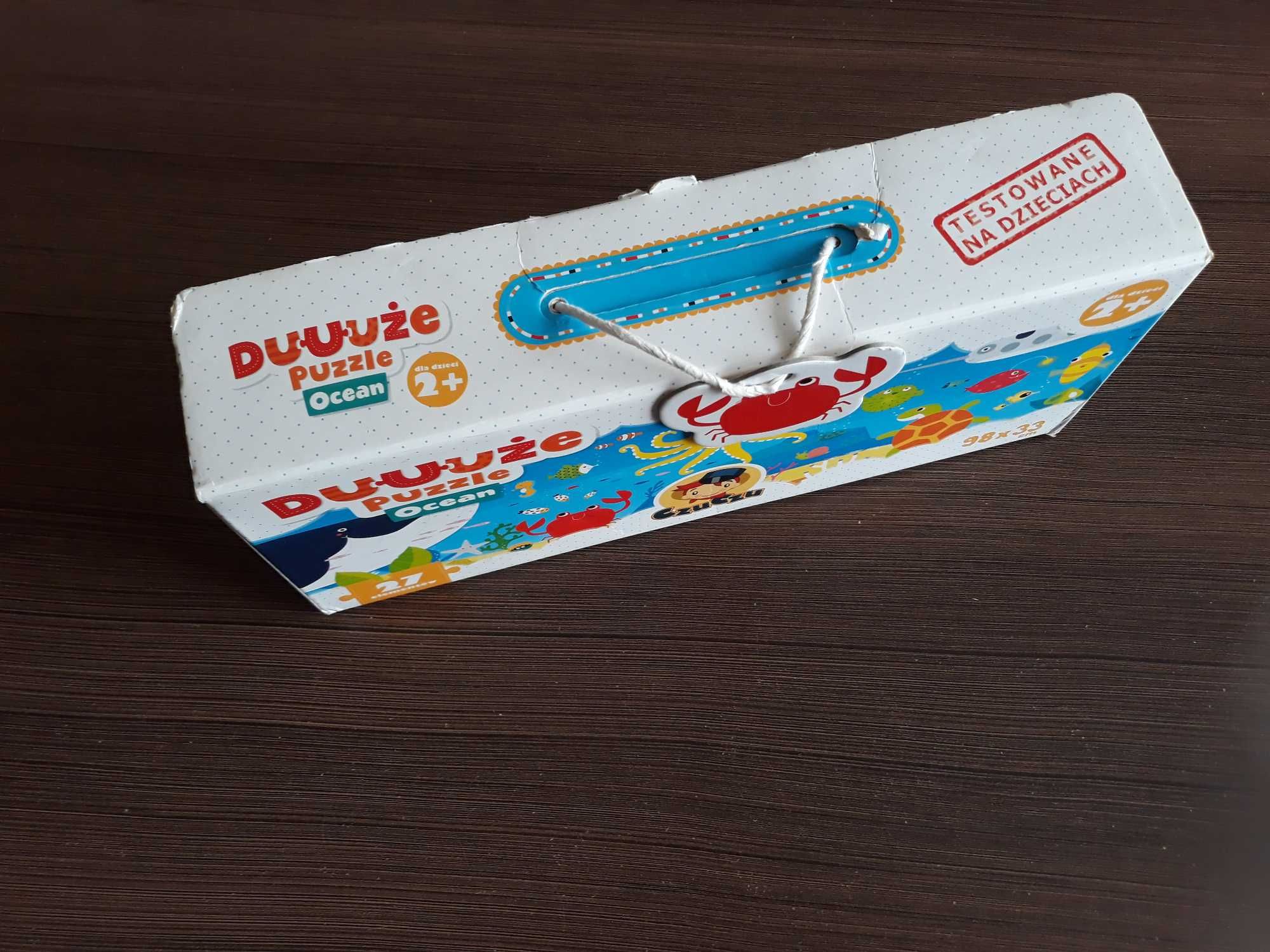 CzuCzu Duuuże puzzle Ocean w walizeczce