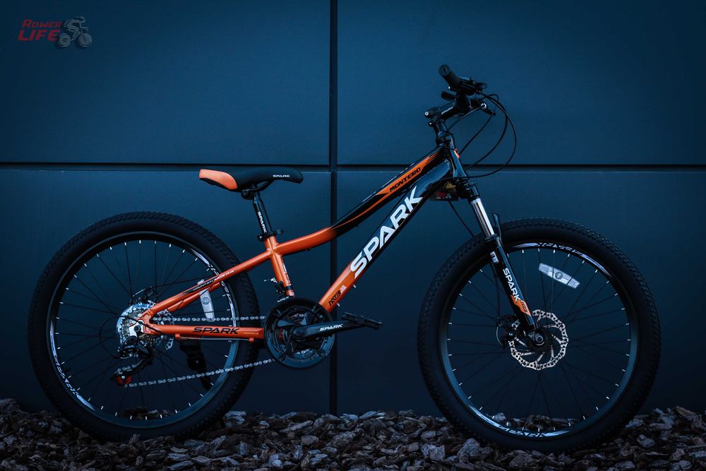 Велосипед SPARK колеса - 24", дитячий підлітковий горний