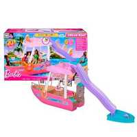 Іграшковий човен Barbie Boat with Pool and Slide, Dream Boat Playset