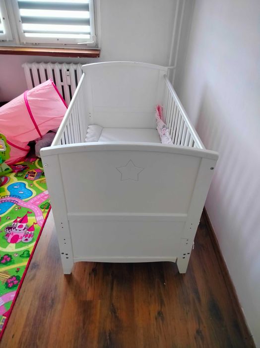 Sprzedam Łóżeczko Dziecięce+MATERAC