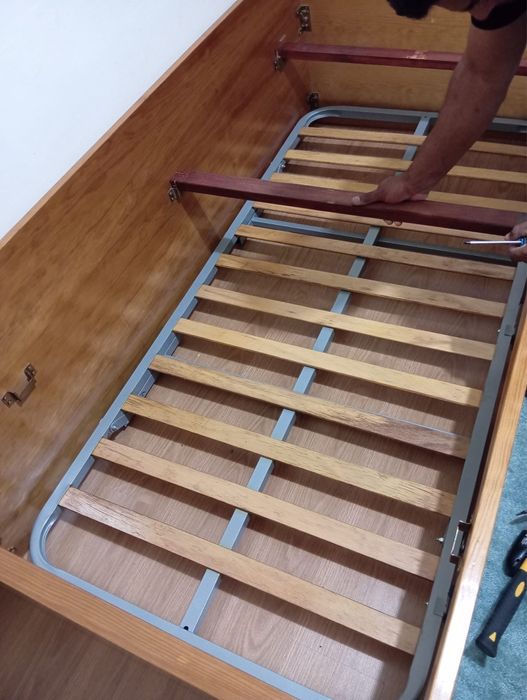 2 em 1, Cama de solteiro
