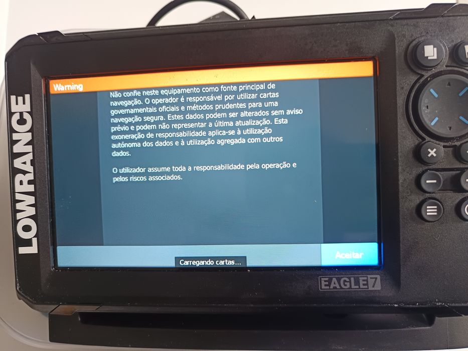 Sonda/GPS lowrance eagle 7