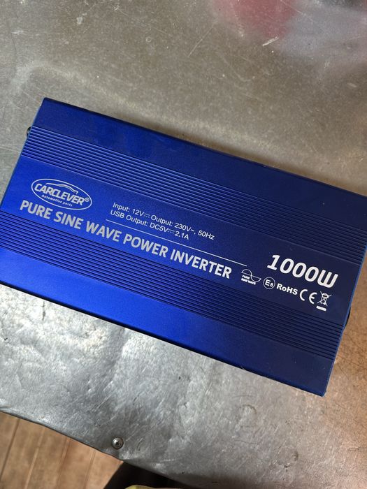 Перетворювач напруги 12-220 1/1.5кВт інвертор преобразователь инвертор