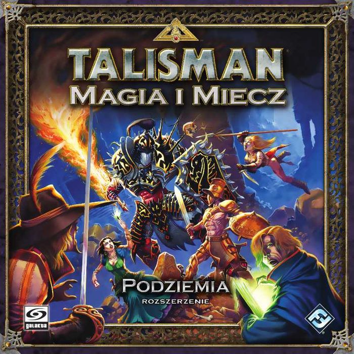 Talisman Magia i Miecz - rozszerzenie Podziemia - NOWE FOLIA