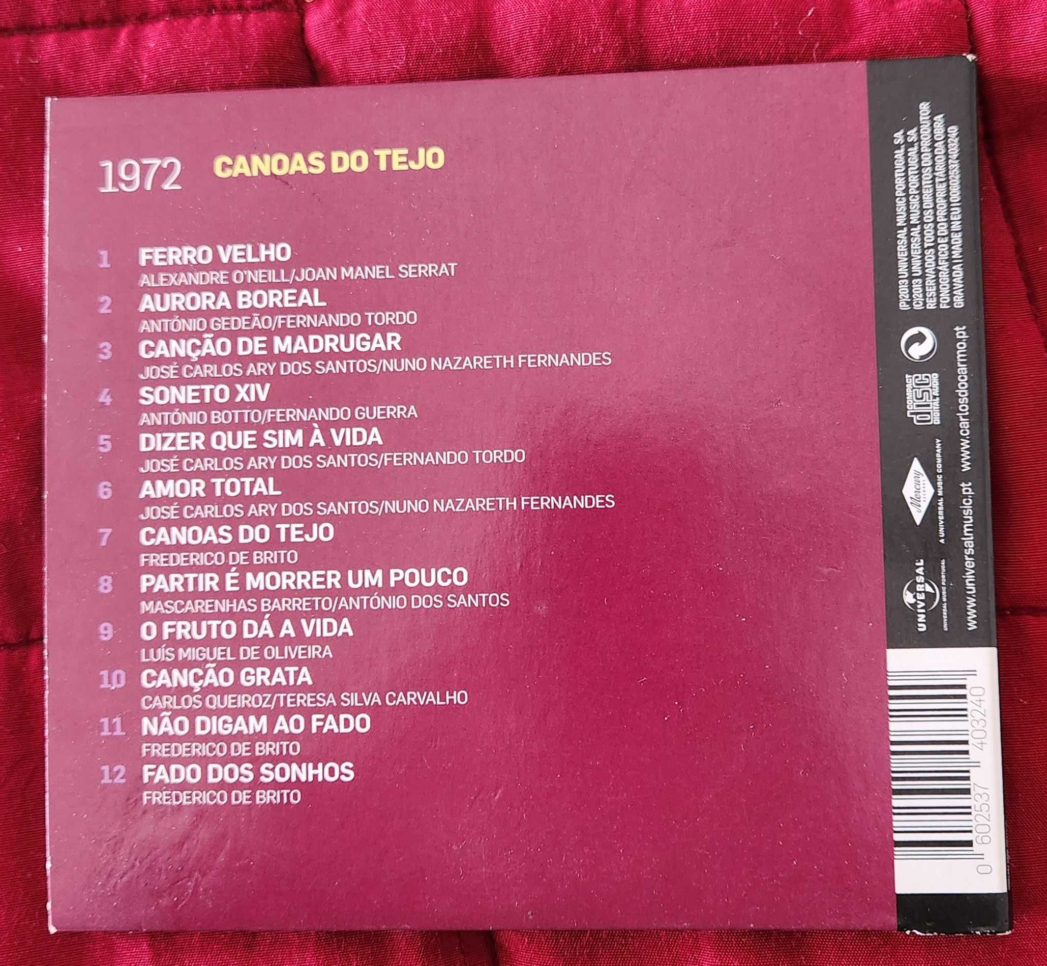 Carlos Do Carmo- Canoas Do Tejo [CD colecção Carlos Do Carmo 50 Anos]