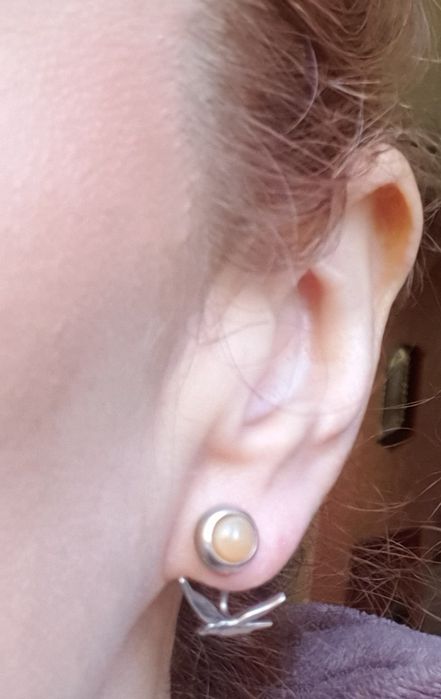 Серебряные серьги