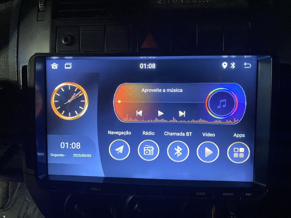 Radio Android para vw golf 5 e 6