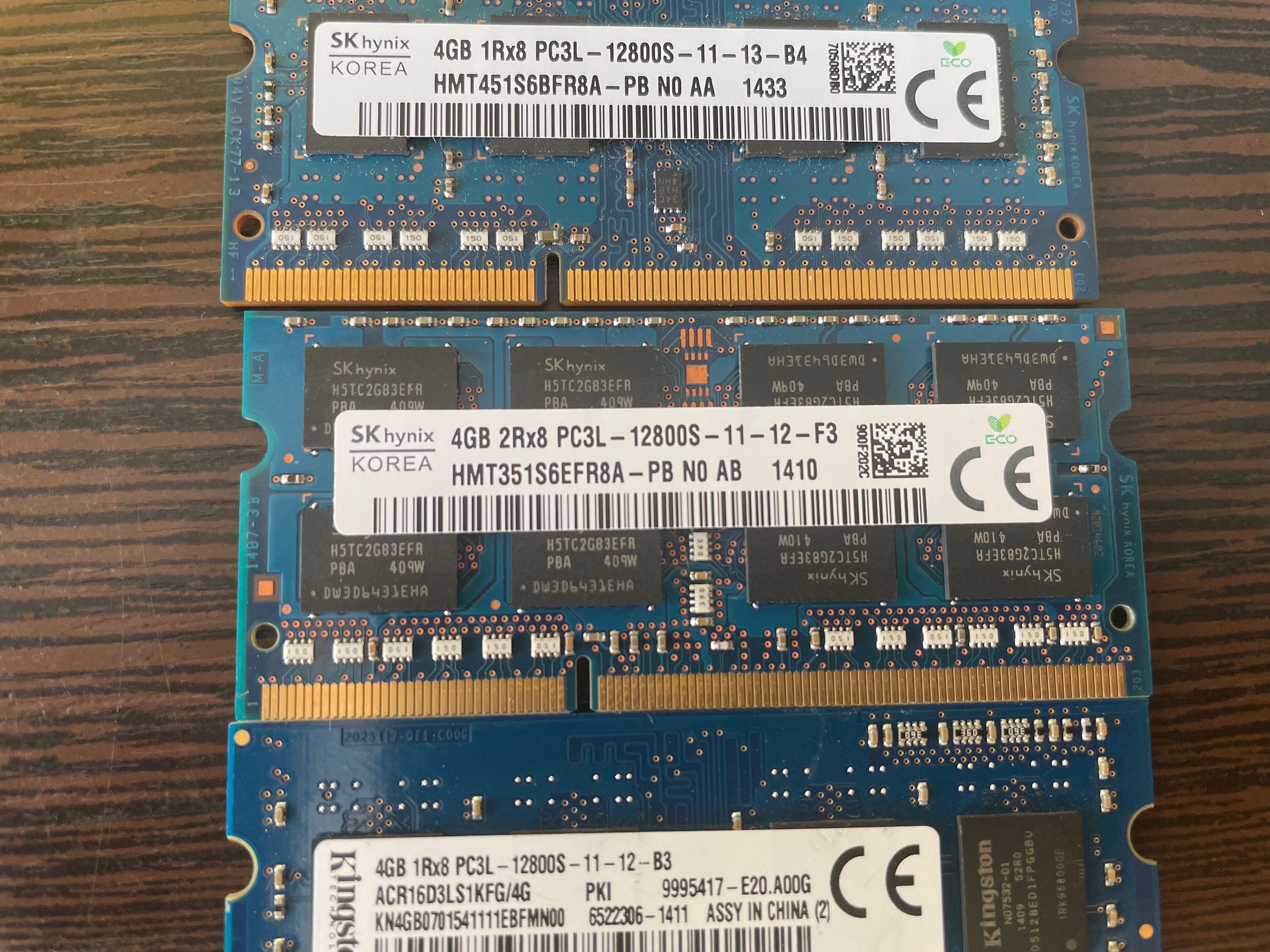 Sodimm DDR3L 4 GB , память для ноутбука ДДР3 4 ГБ ( 1600 )