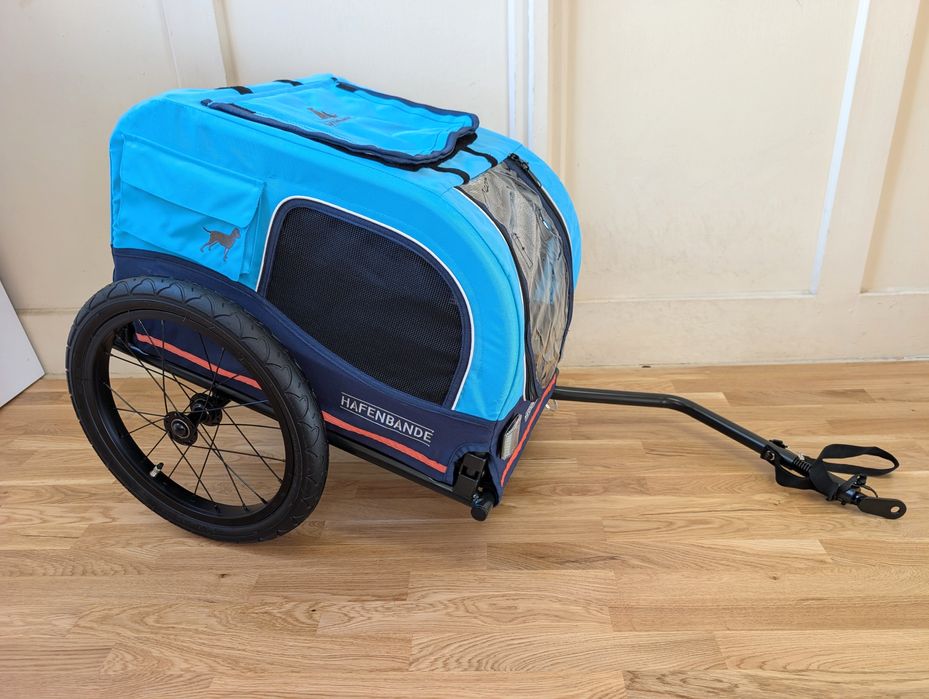 Hafenbande Przyczepka Rowerowa Cabby S dla psa 116x52x61cm do 20kg 857