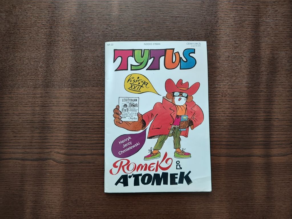 Komiks Tytus Romek i Atomek księga XXII (22)