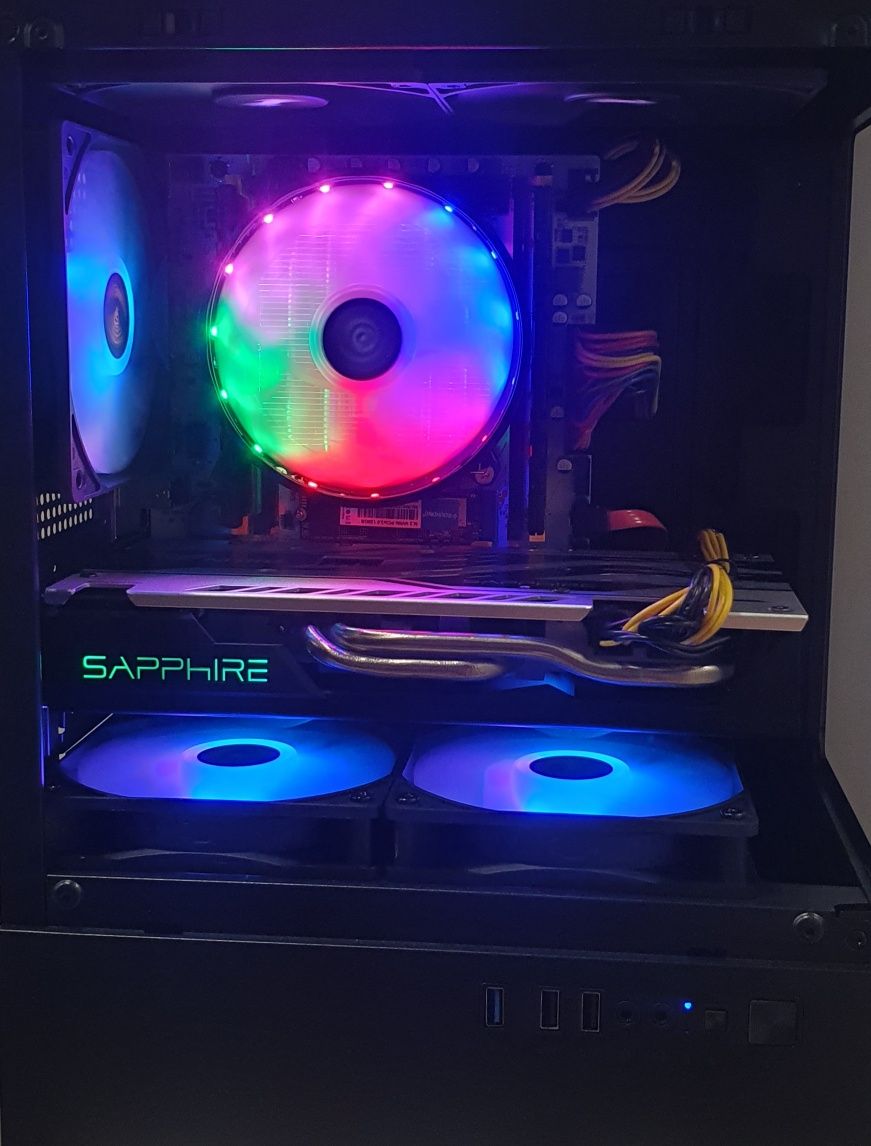 Игровой ПК Intel 14 ядер / 32 Gb DDR4 / NvMe /Rx570 Nitro+8Gb / 600 Gb
