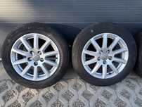 Koła letnie 5x112 R16 ET45 7,5J 66,6mm Audi + 205/60 Hankook VW Seat