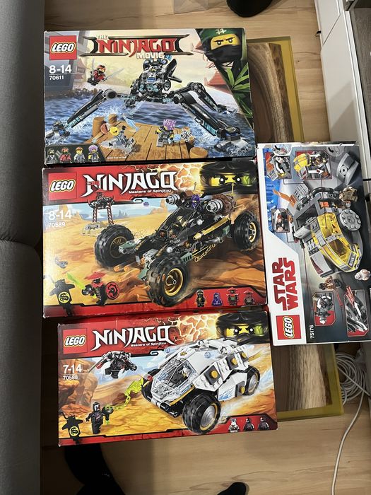 Zestaw 4 opakowan klockow lego