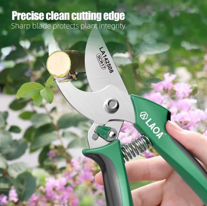 Секатор садовий + міні пилка