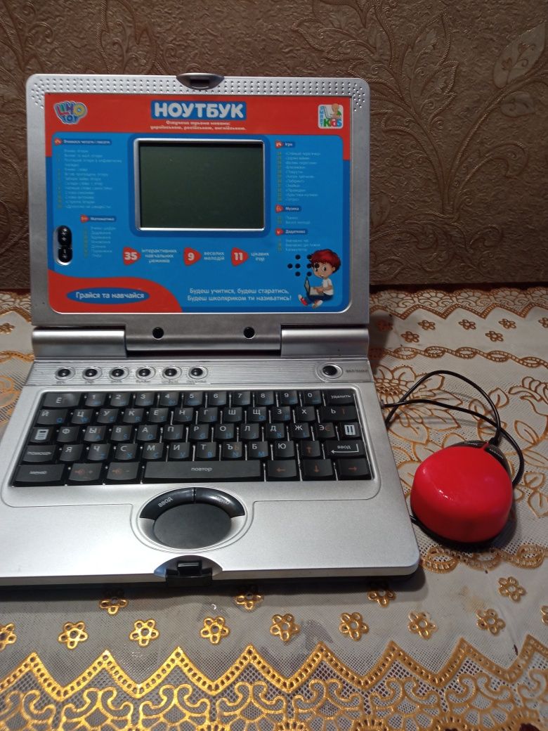 Ноутбук дитячий навчальний