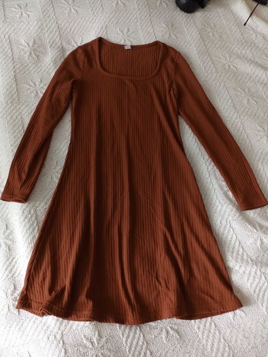 Плаття рубчик old navy розмір С коричневий