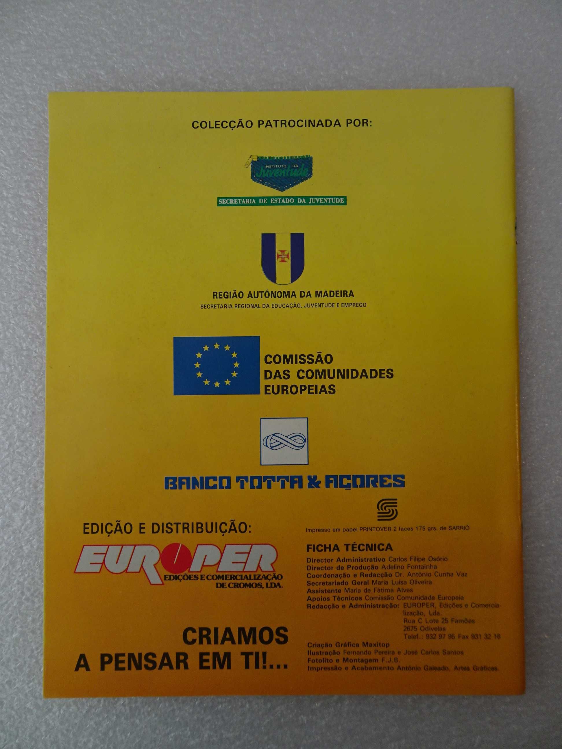 Caderneta de cromos vazia Europa CE