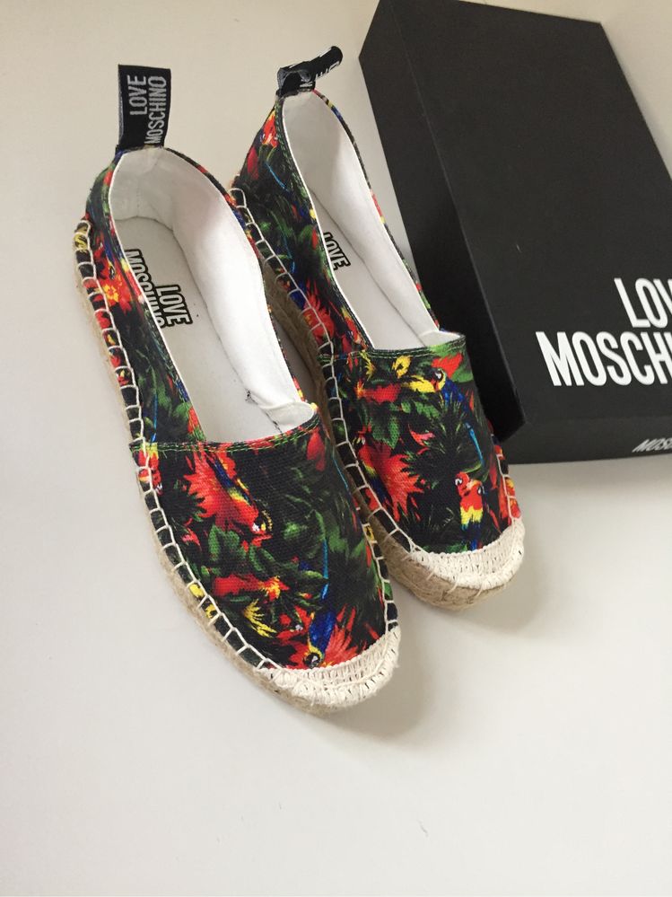 эспадрильи Love Moschino оригинал