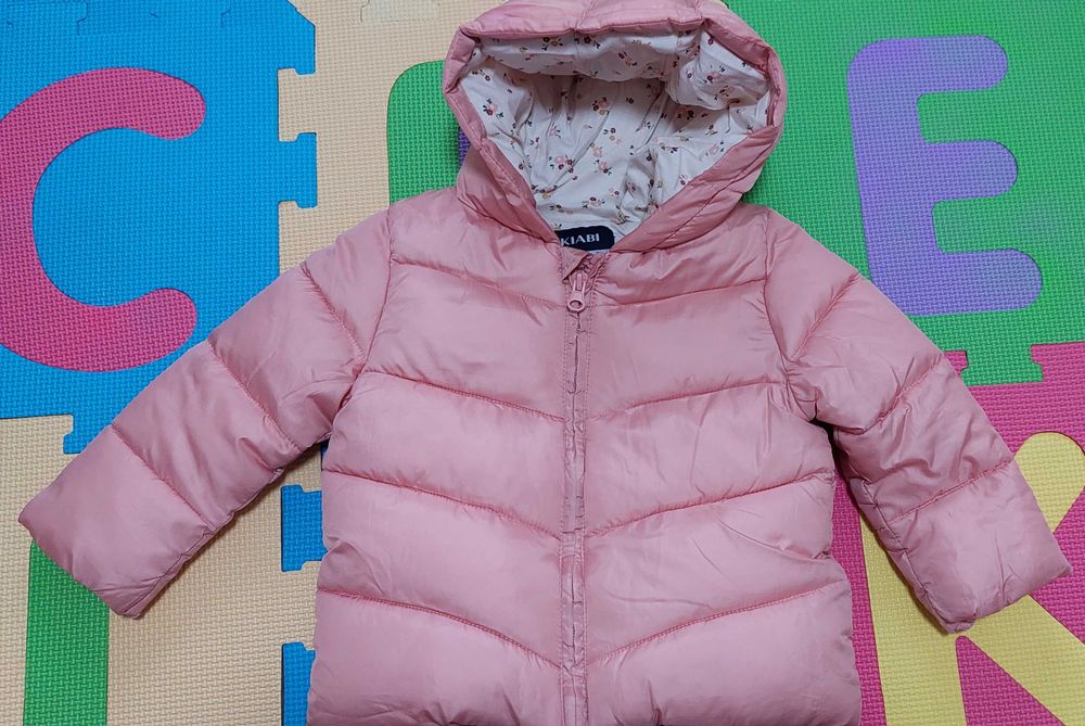 Blusão impermeável de menina