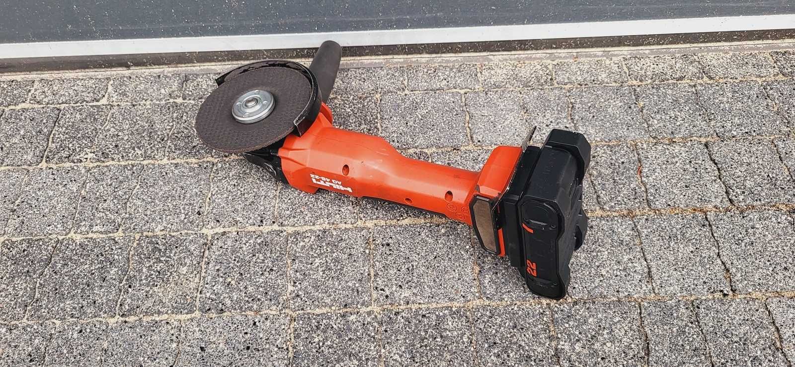 Szlifierka kątowa HILTI AG 4S-A22 Nuron + Akumulator 22-85