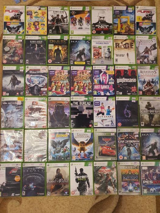 Диски  ps1,ps One,ps2,ps3,ps4,Xbox 360,Xbo One,Nintendo.
