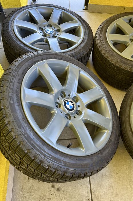 Koła opony alufelgi BMW 5x120 225/45/17 Zimowe dot 2622