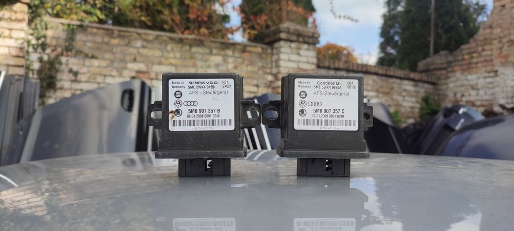 Модуль керування адаптивного освітлення 5m0907357b c Пасат Б6 блок ебк