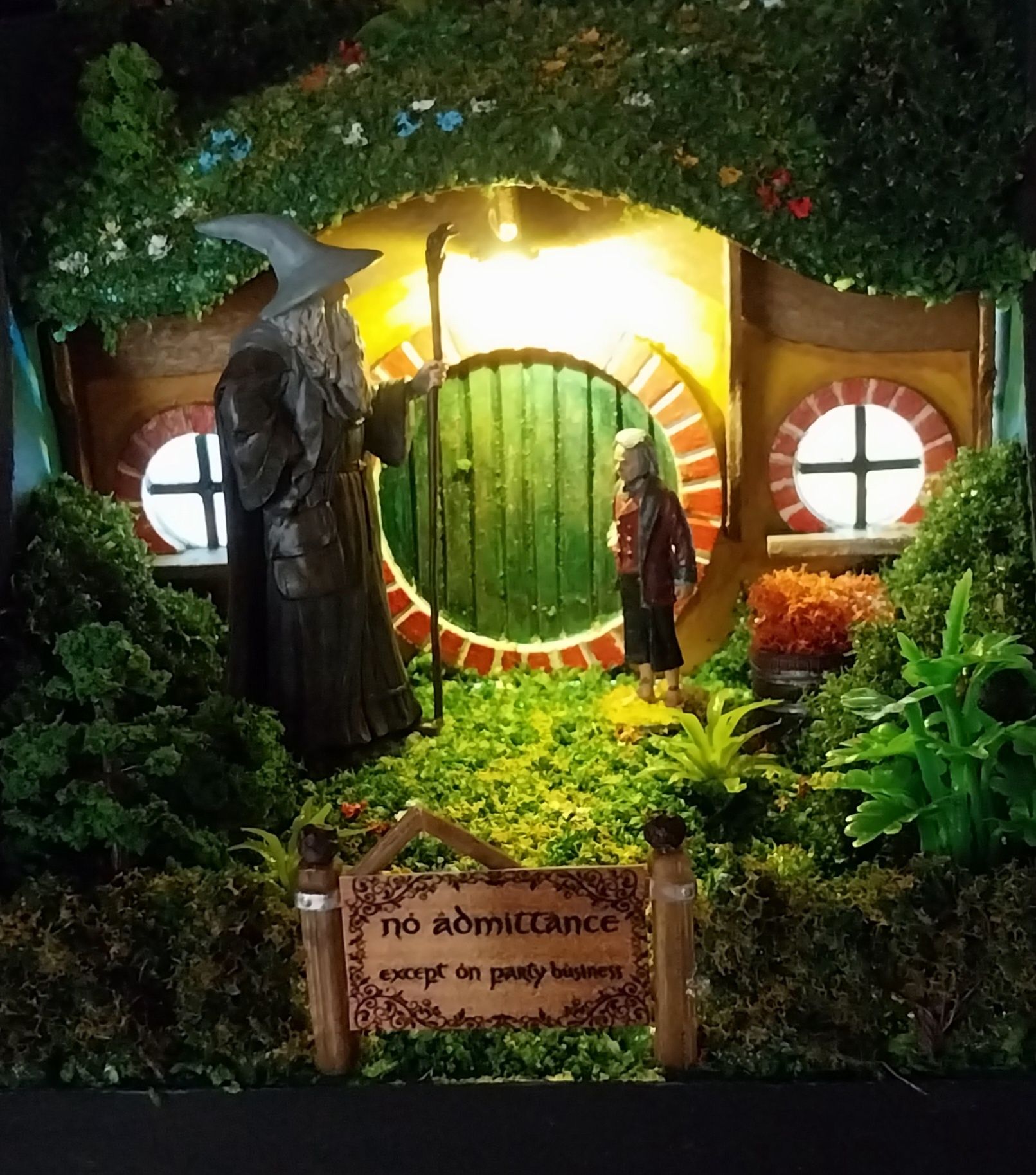 Booknok-diorama LOTR