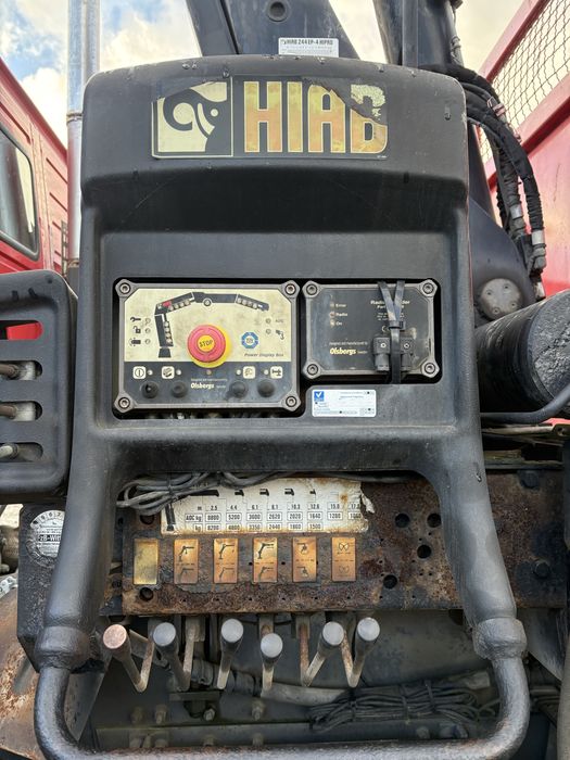 Volvo FM12, wywrotka na 3 strony, 6x4, hds hiab 244