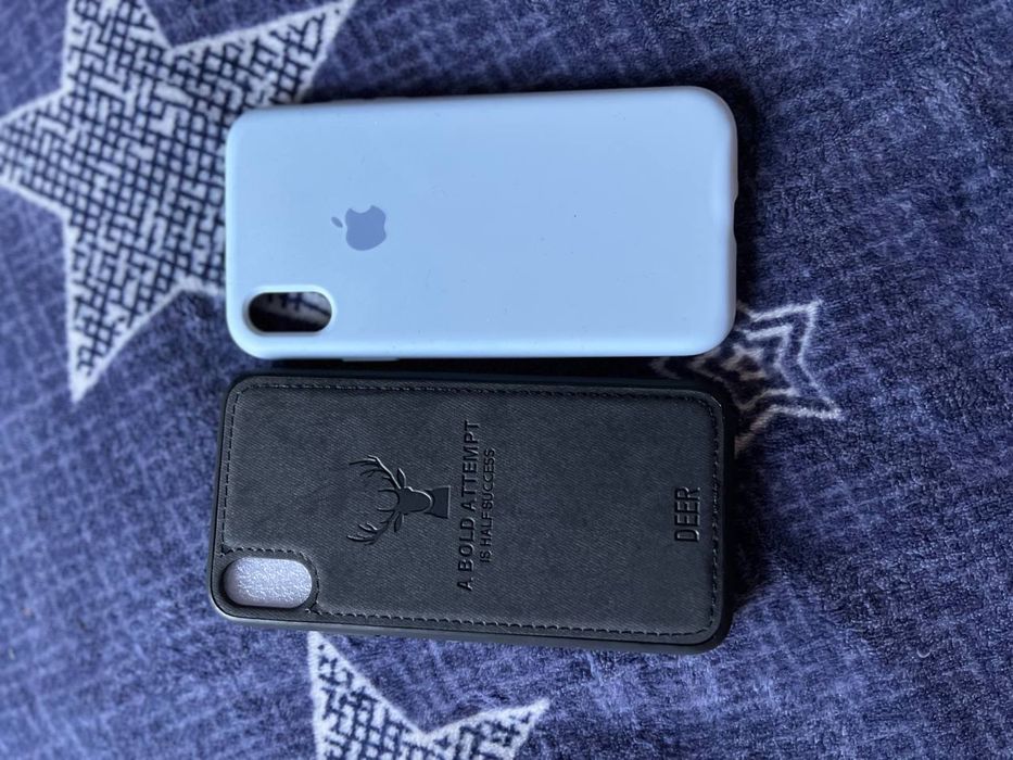 Продам бампера на Iphone X-XS + защитное стекло новое