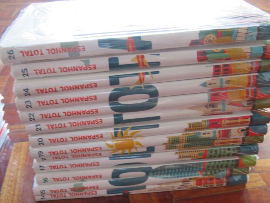 Curso Espanhol (Instituto Espanhol) 30 Volumes  (inclui DVDs)