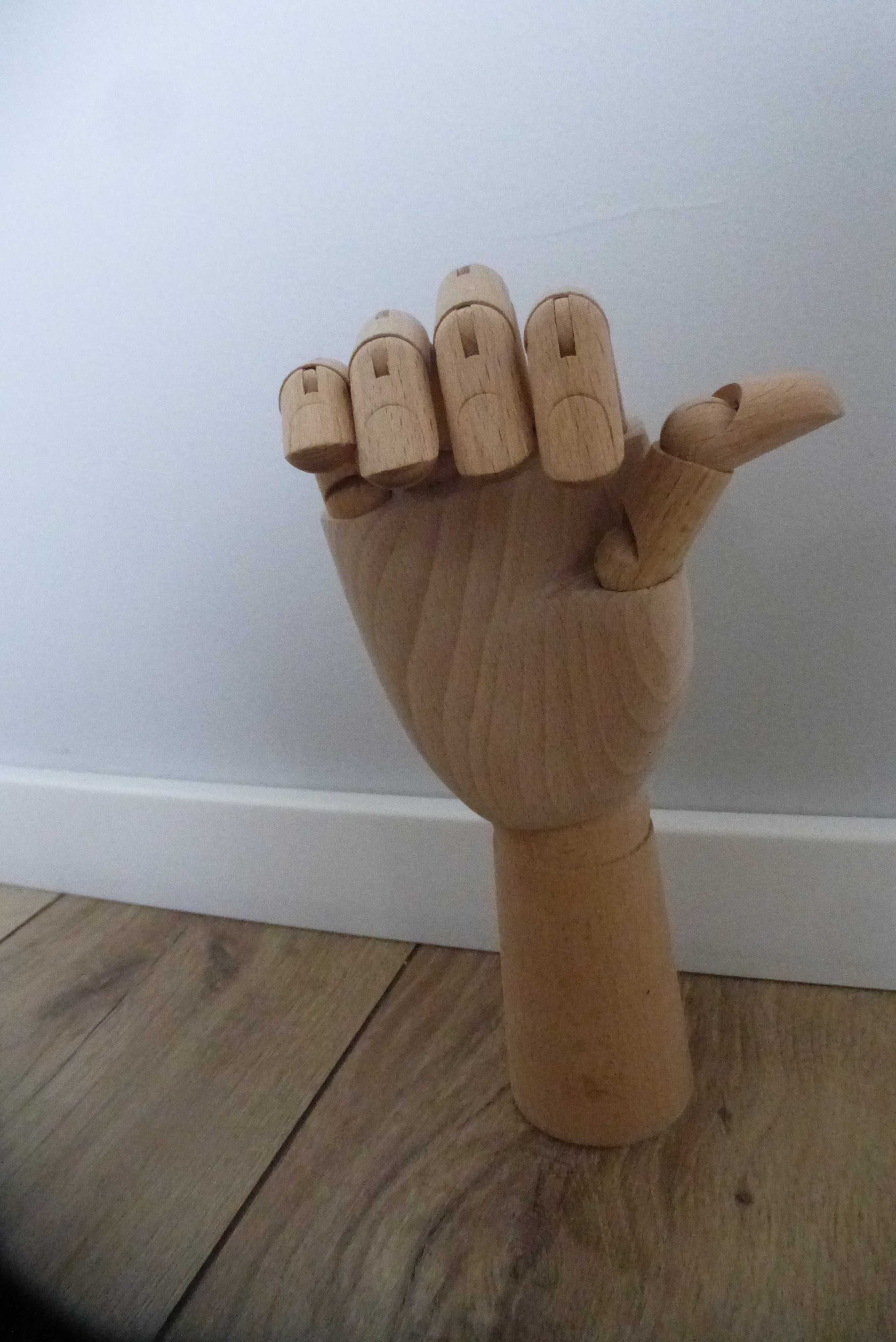 HANDSKALAD Ozdoba, dłoń, naturalny IKEA