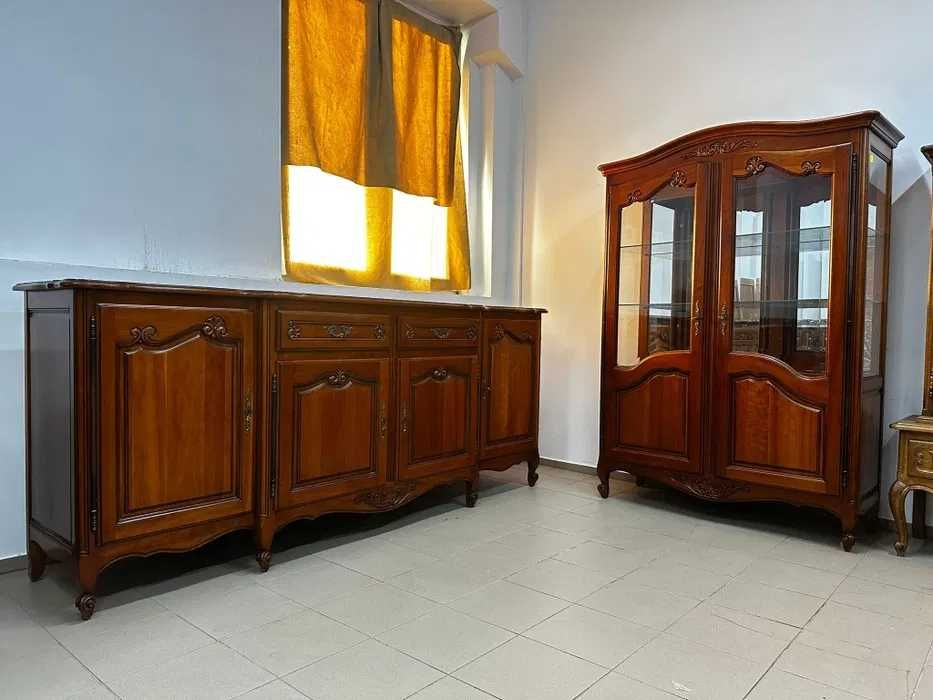Komoda oraz witryna w ludwikowskim stylu. Transport cały kraj.